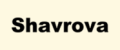 Shavrova